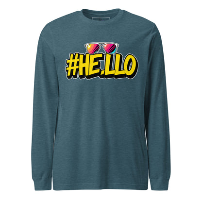 Hello Long Sleeve Tee