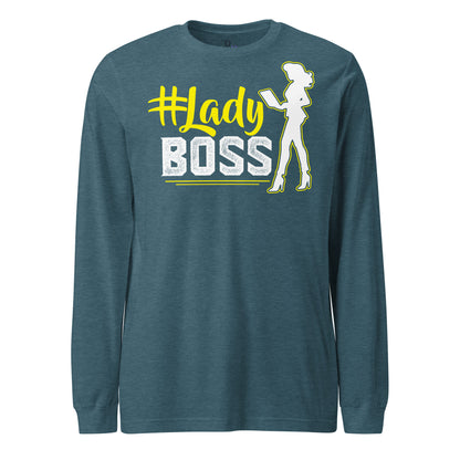 Valentine Special Lady Boss Wild Long Sleeve Tee