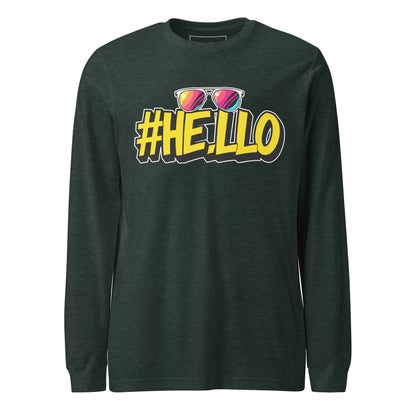 Hello Long Sleeve Tee