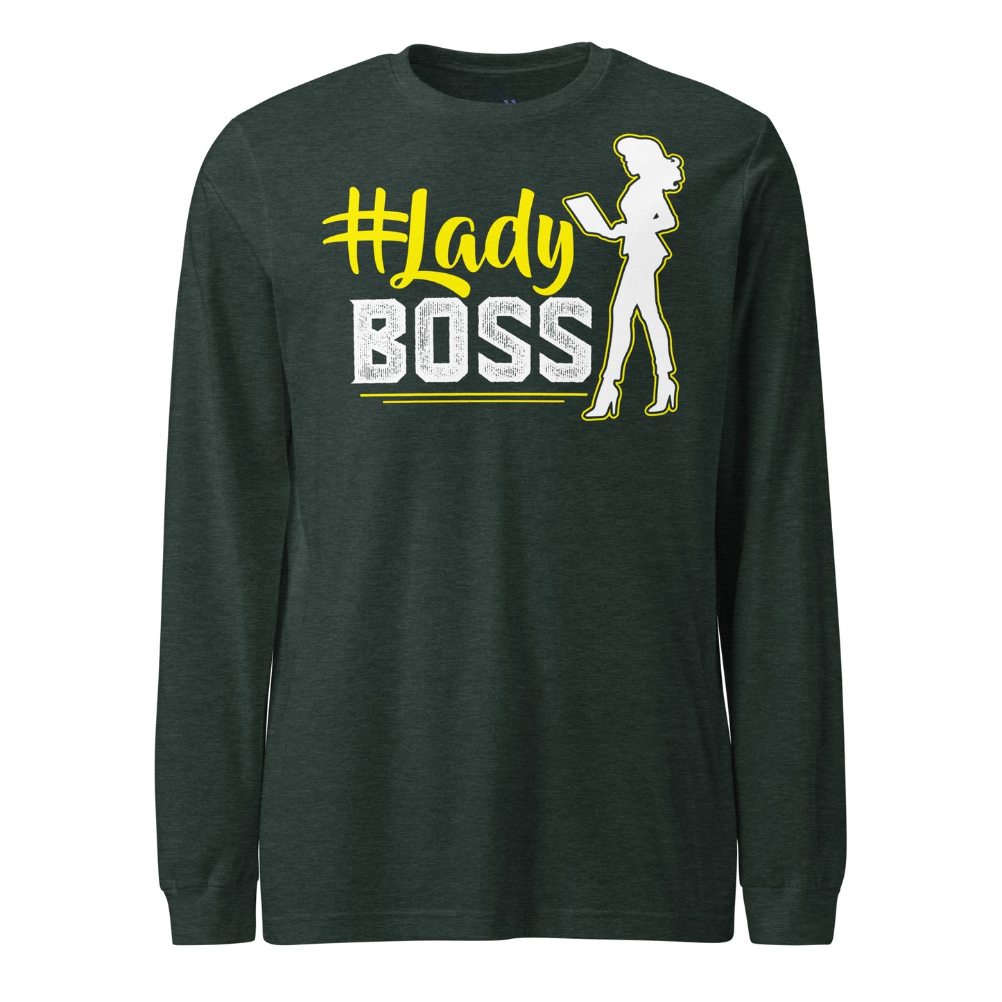 Valentine Special Lady Boss Wild Long Sleeve Tee