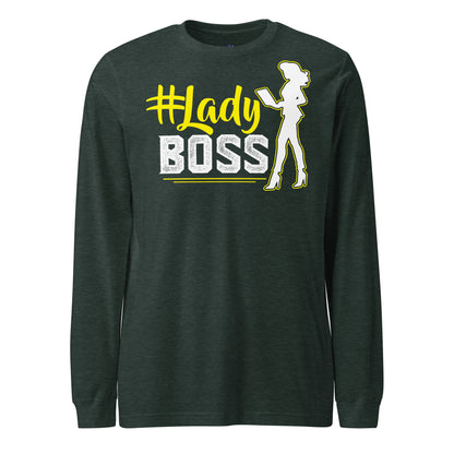 Valentine Special Lady Boss Wild Long Sleeve Tee