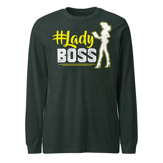 Valentine Special Lady Boss Wild Long Sleeve Tee