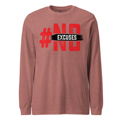 No Excuses Signature Long Sleeve Tee