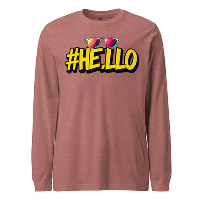 Hello Signature Long Sleeve Tee