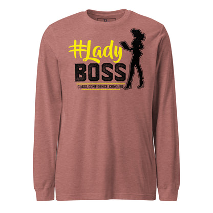 Valentine Special Lady Boss Signature Long Sleeve Tee