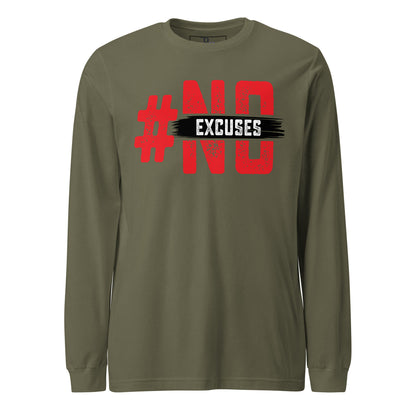 No Excuses Signature Long Sleeve Tee