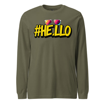 Hello Signature Long Sleeve Tee