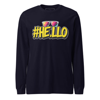 Hello Long Sleeve Tee