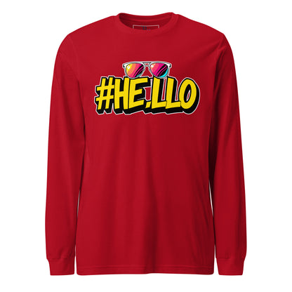 Hello Long Sleeve Tee