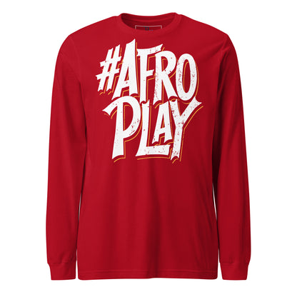 Afro Play Model Long Sleeve Tee