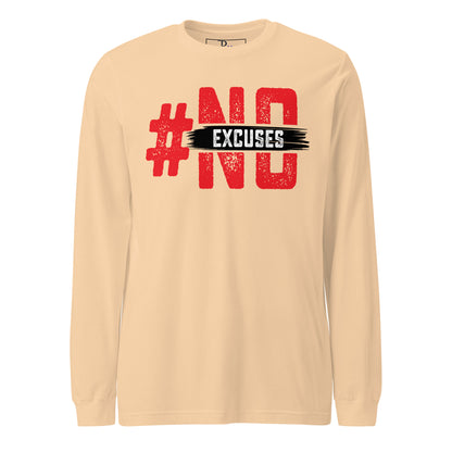 No Excuses Signature Long Sleeve Tee
