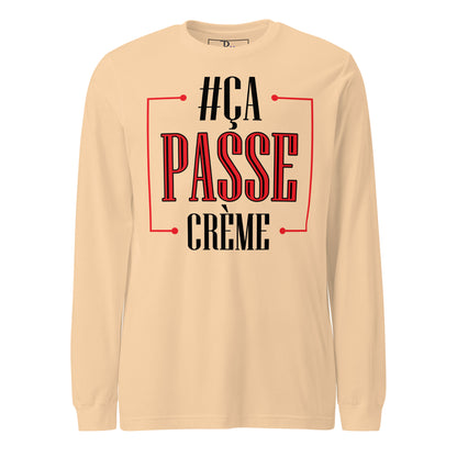Ca Passe Creame Signature Long Sleeve Tee