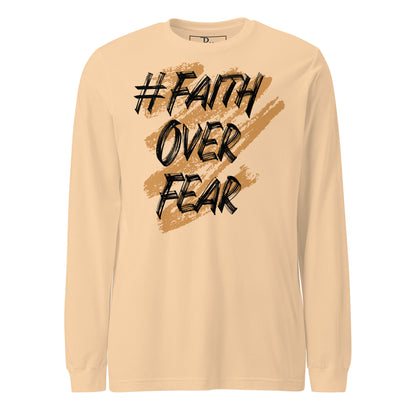 Faith Over Fear Signature Long Sleeve Tee