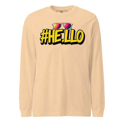 Hello Signature Long Sleeve Tee