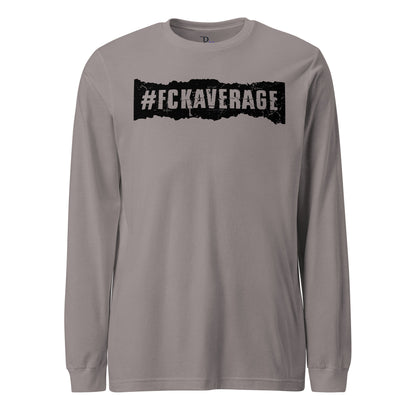 Fckaverage Signature Long Sleeve Tee