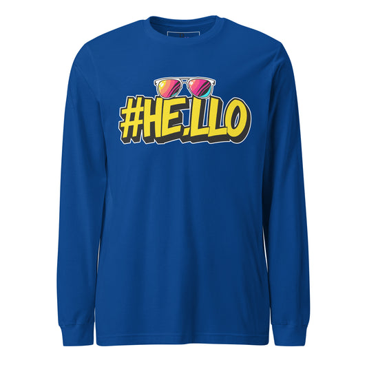 Hello Long Sleeve Tee