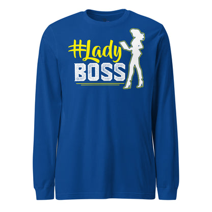 Valentine Special Lady Boss Wild Long Sleeve Tee