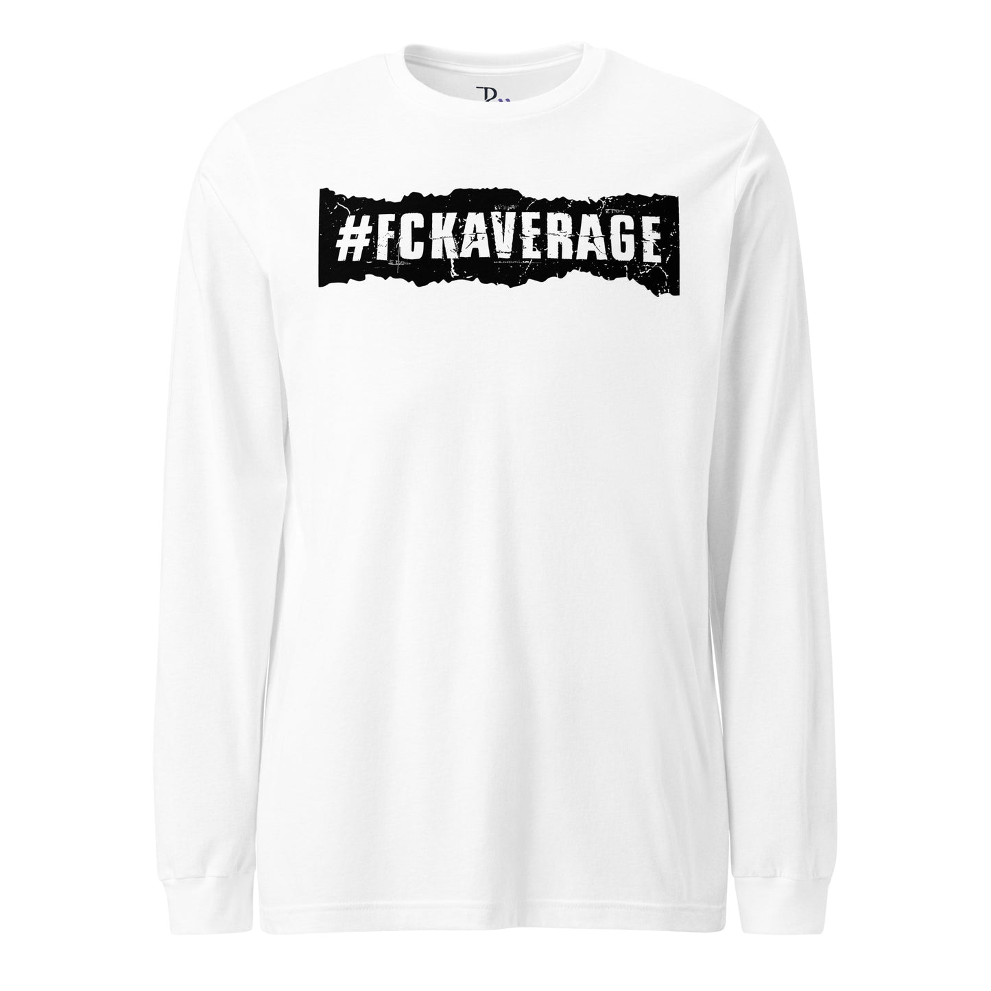 Fckaverage Signature Long Sleeve Tee