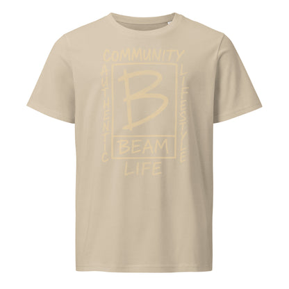 Community Authentic Lifestyle – Beam Life Bold Graphic Design for Urban Culture & Streetwear Unisex organic mid-light t-shirt