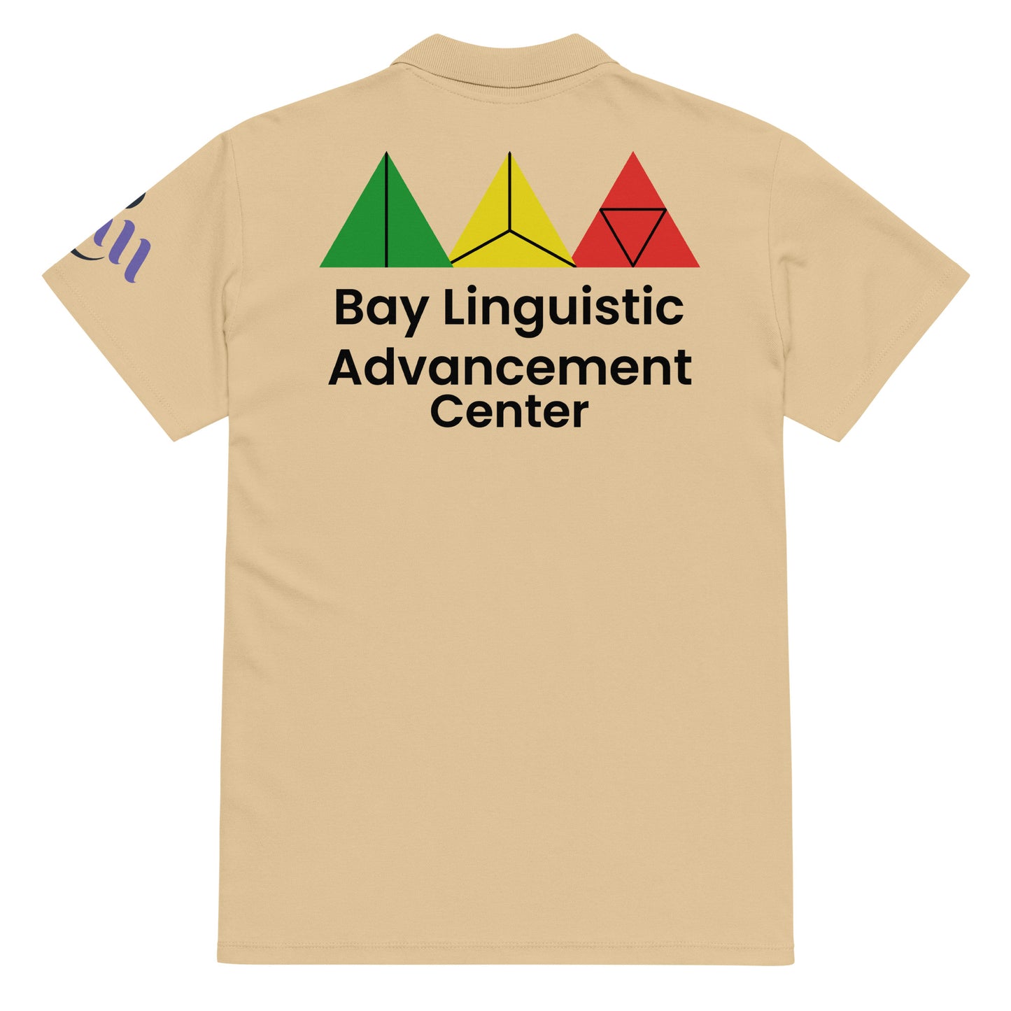 Bay Linguistic Advancement Premium Pique Polo Shirt