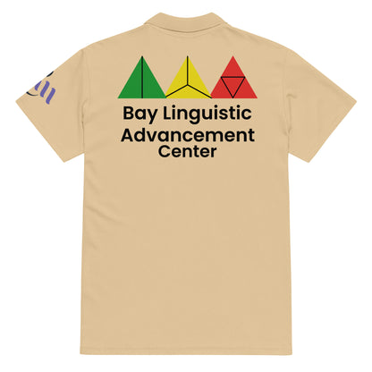 Bay Linguistic Advancement Premium Pique Polo Shirt