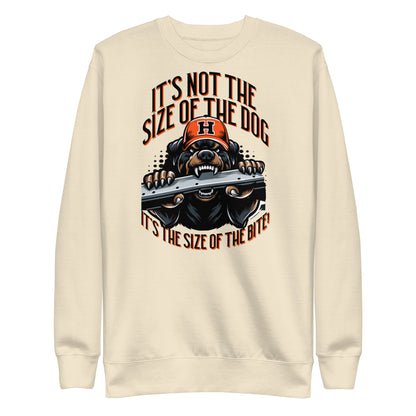 Size of the Dog Sweatshirt