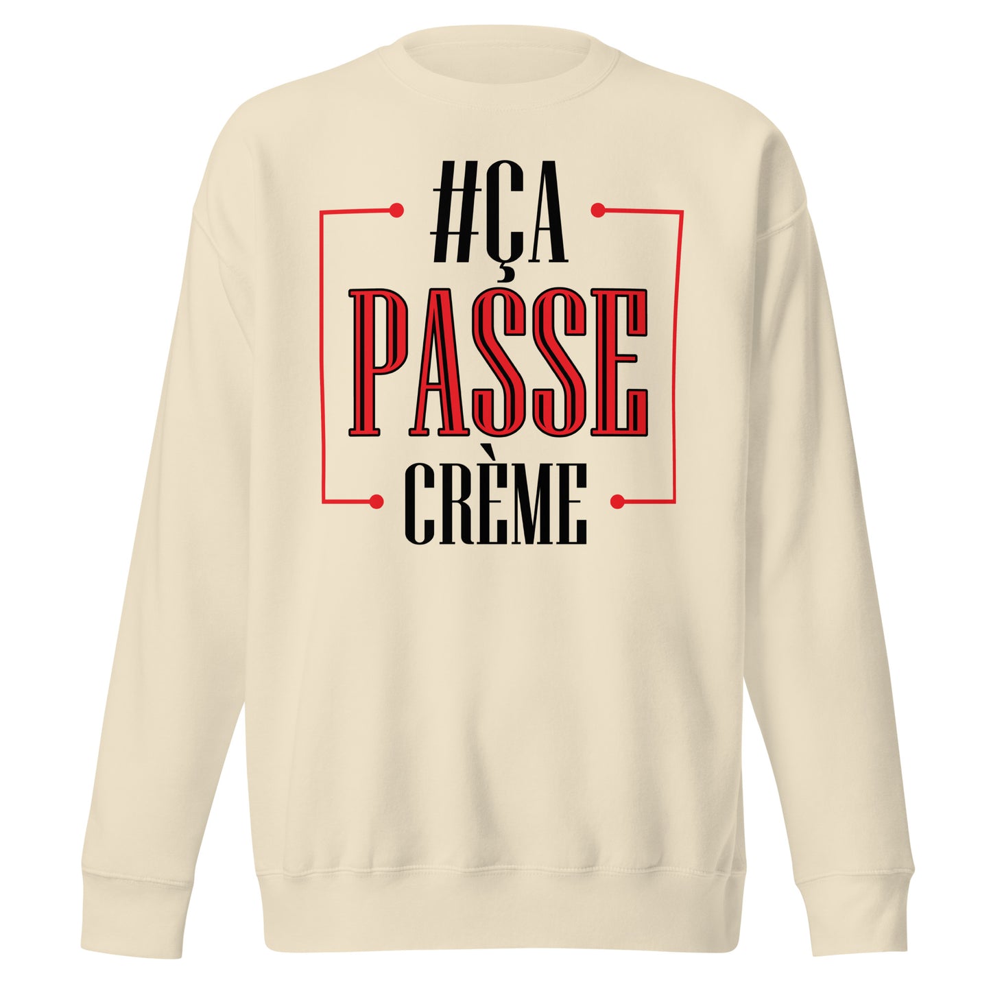 Ca Passe Creame Signature Sweatshirt