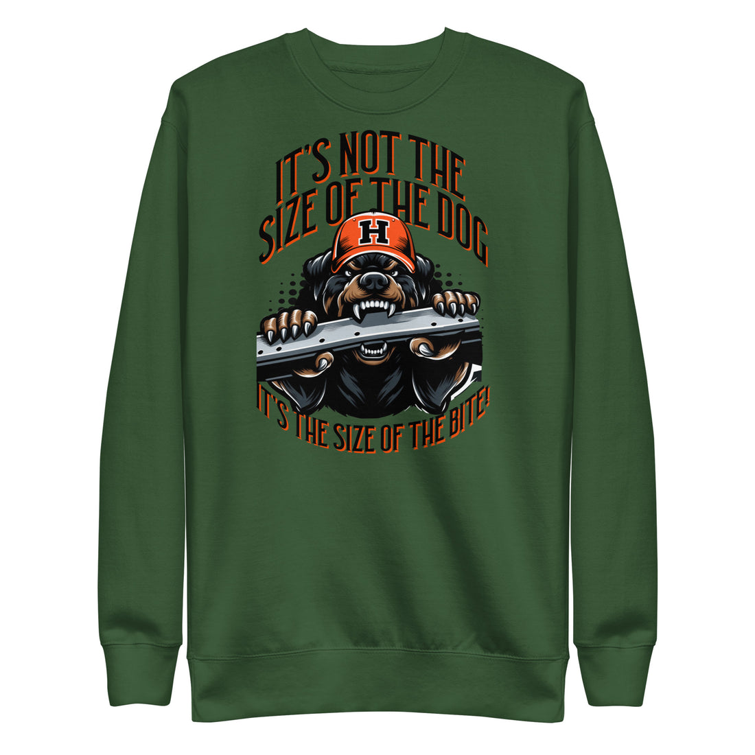 Size of the Dog Sweatshirt
