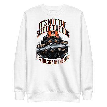 Size of the Dog Sweatshirt