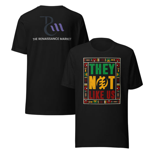 They Not Like Us Kendrick Lamar Diss Track Graphic Tee – Hip-Hop Culture Apparel – West Coast Pride –Unisex t-shirt