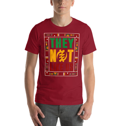 They Not Like Us Kendrick Lamar Diss Track Graphic Tee – Hip-Hop Culture Apparel – West Coast Pride –Unisex t-shirt