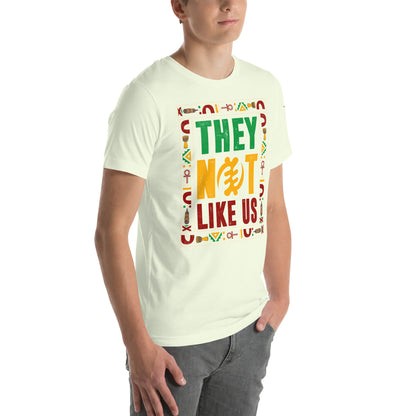 They Not Like Us Kendrick Lamar Diss Track Graphic Tee – Hip-Hop Culture Apparel – West Coast Pride –Unisex t-shirt