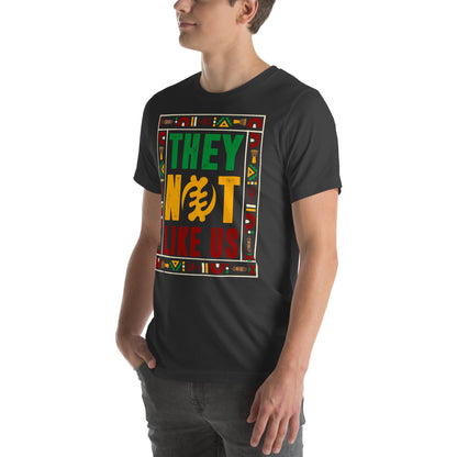 They Not Like Us Kendrick Lamar Diss Track Graphic Tee – Hip-Hop Culture Apparel – West Coast Pride –Unisex t-shirt
