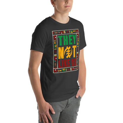 They Not Like Us Kendrick Lamar Diss Track Graphic Tee – Hip-Hop Culture Apparel – West Coast Pride –Unisex t-shirt