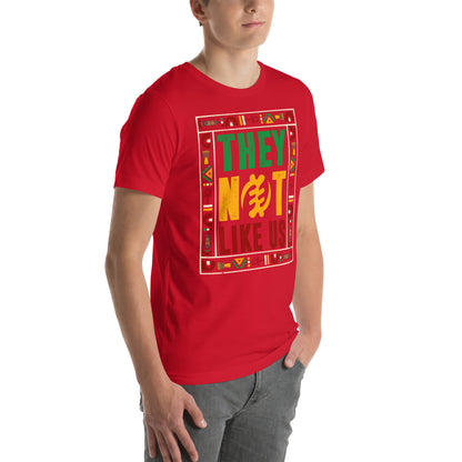 They Not Like Us Kendrick Lamar Diss Track Graphic Tee – Hip-Hop Culture Apparel – West Coast Pride –Unisex t-shirt