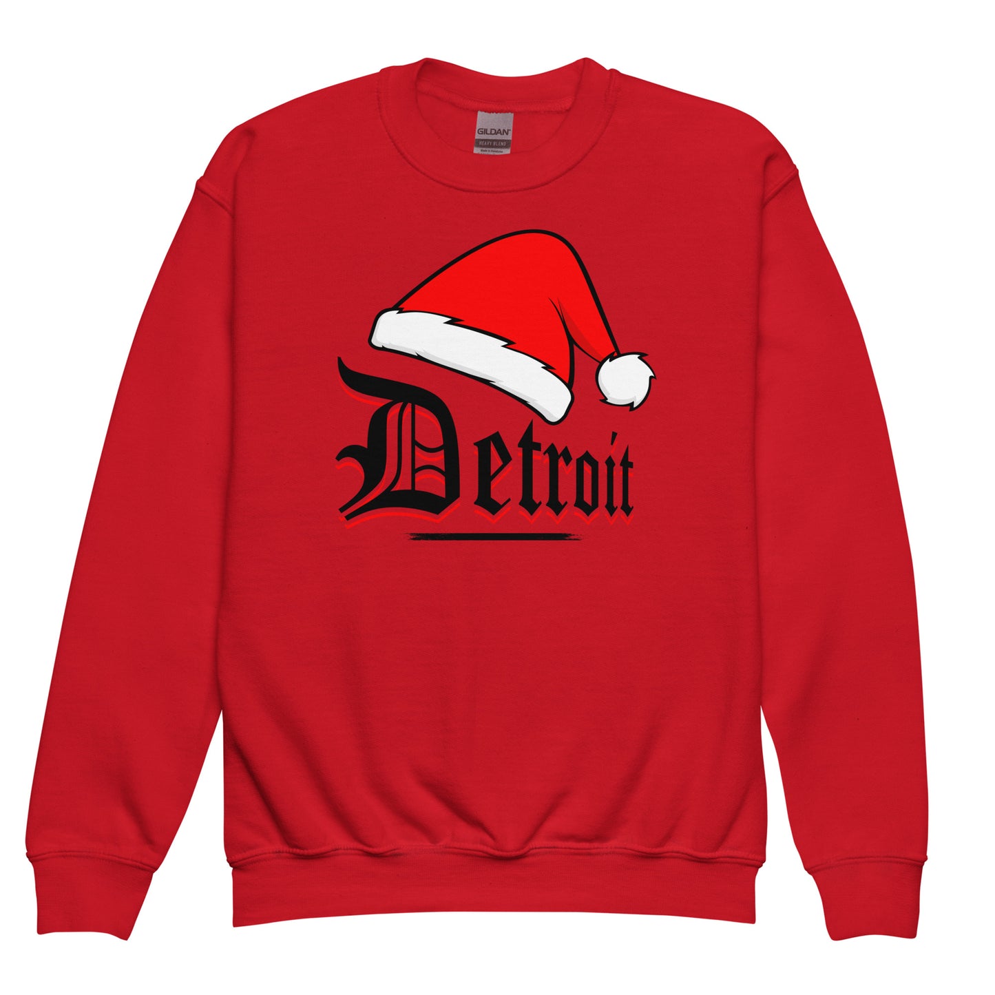 Detroit kids Youth crewneck sweatshirt