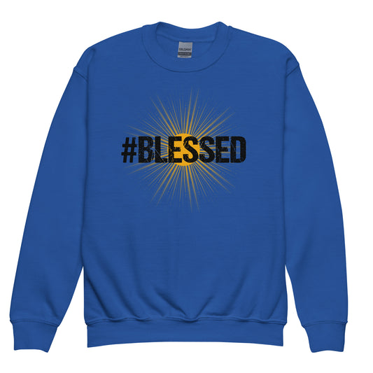 Blessed Signature Kids Youth crewneck sweatshirt