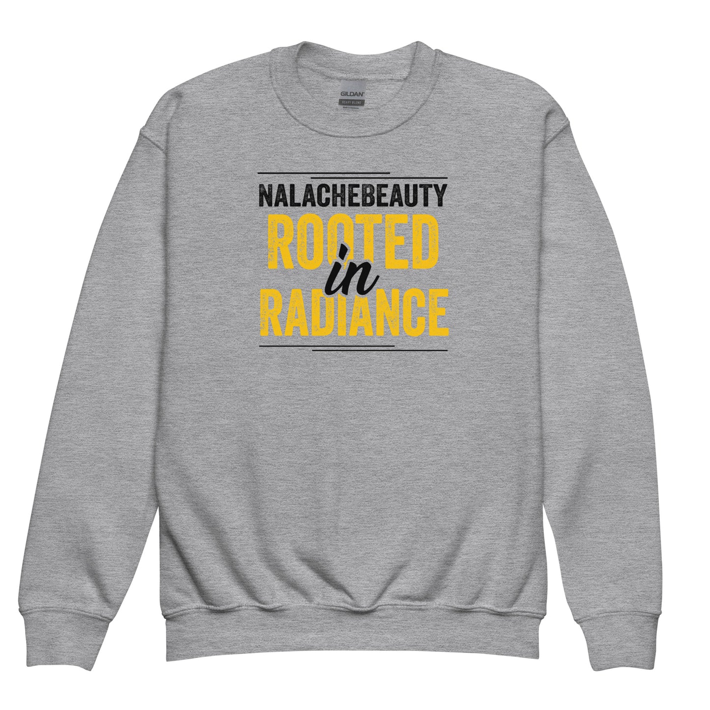 Nalache Beauty Radiance Kids Youth crewneck sweatshirt