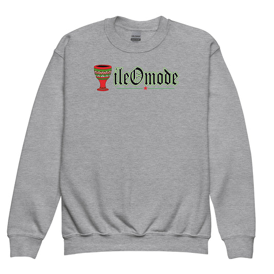 ile0 Mode Kids Youth crewneck sweatshirt