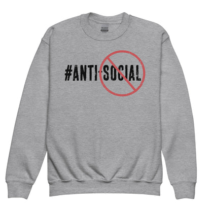 Anti Social Signature Kids Youth crewneck sweatshirt