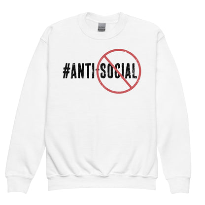 Anti Social Signature Kids Youth crewneck sweatshirt