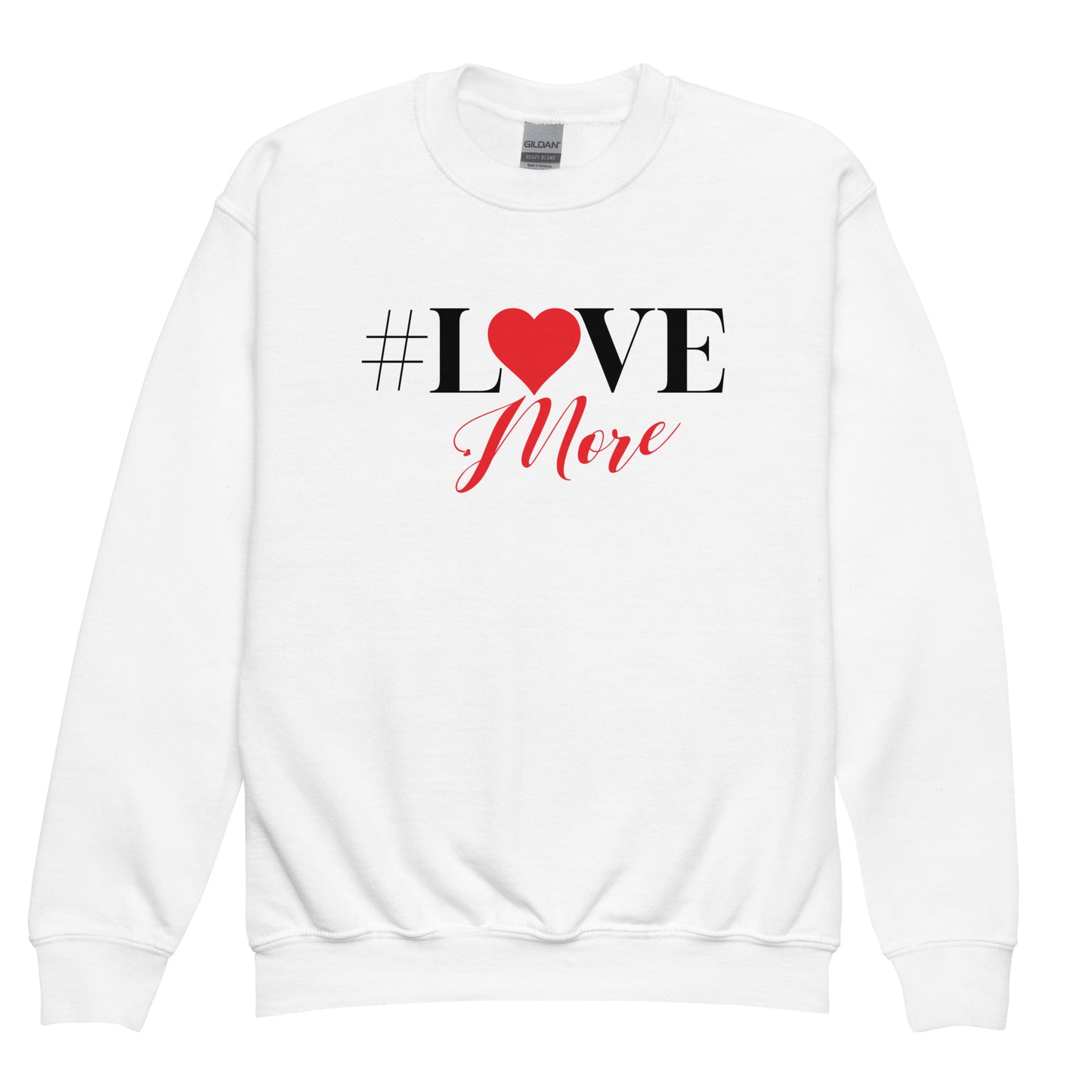 Love More Signature Kids sweatshirt