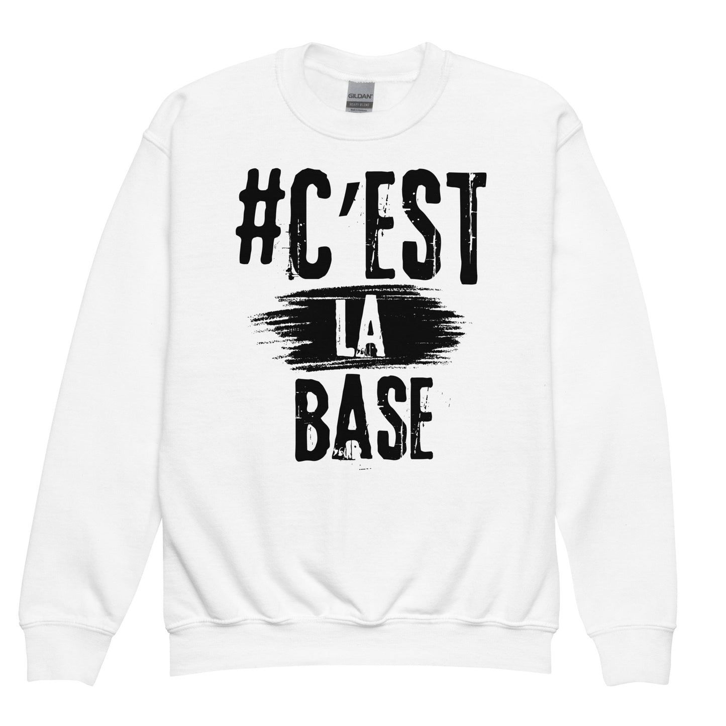 Cest La Base Signature Kids sweatshirt