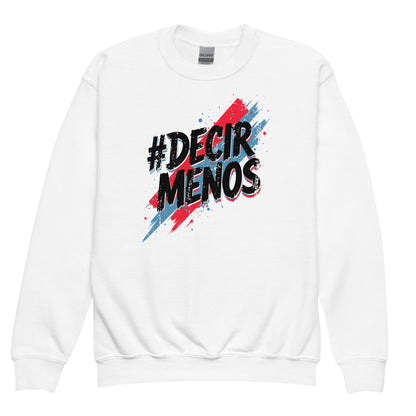 Decir Menos Signature Kids sweatshirt