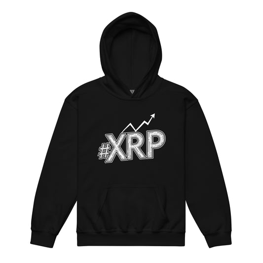 #XRP Line Graph Kids hoodie