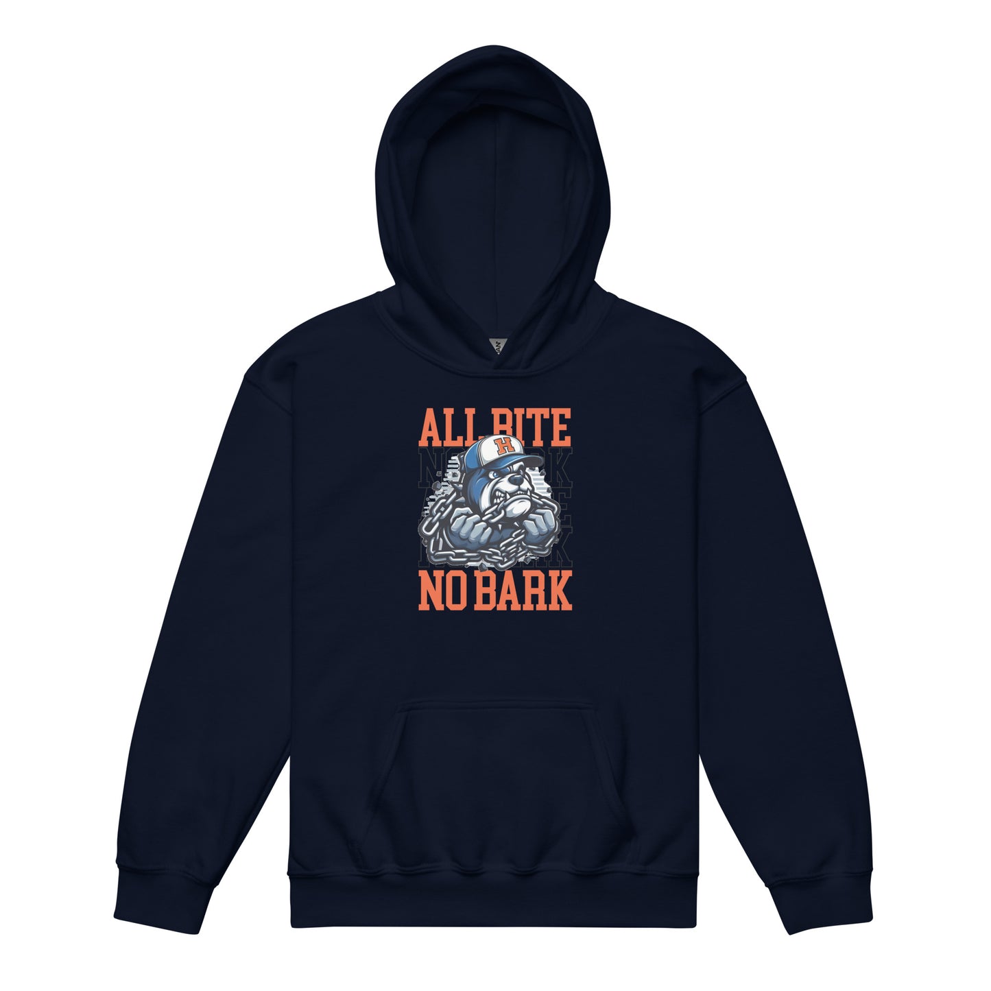 All Bite No Bark Kid Hoodie