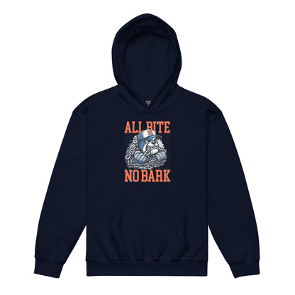 All Bite No Bark Kid Hoodie