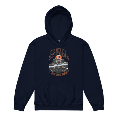 Size of the Dog kid Hoodie