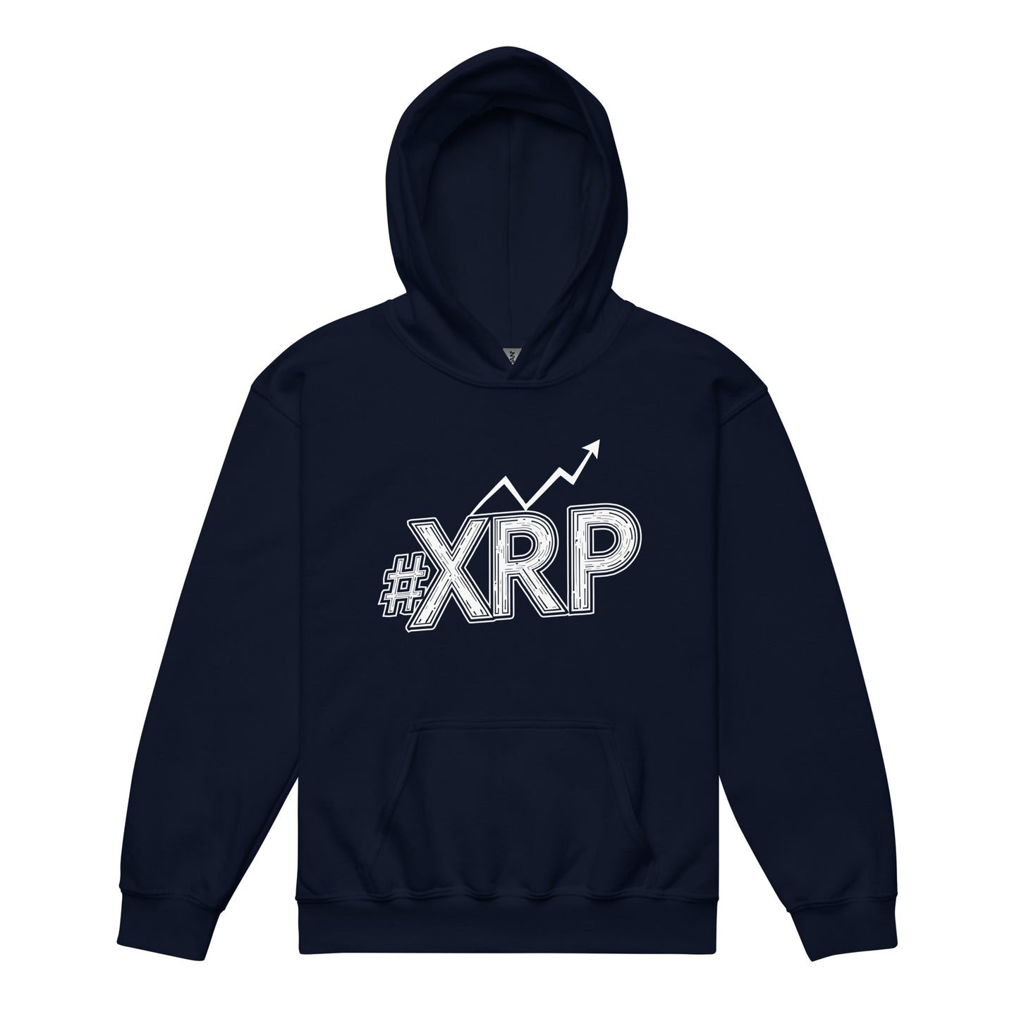 #XRP Line Graph Kids hoodie
