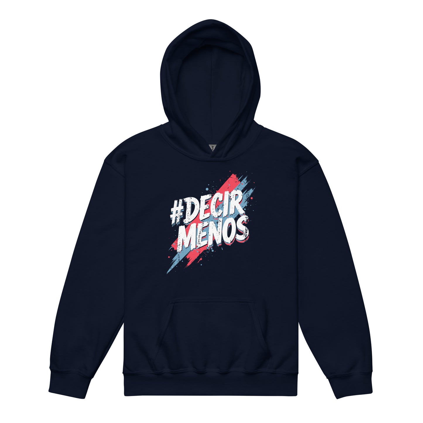 Decir Menos Kids hoodie